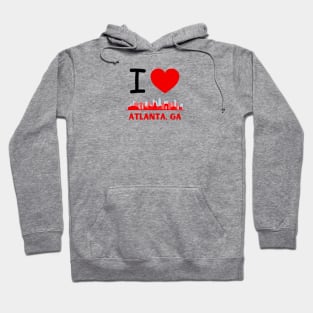 I HEART ATLANTA, GA Hoodie